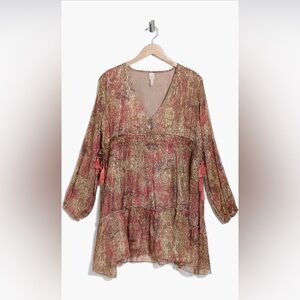 RAGA Zuri Long Sleeve Mini Dress